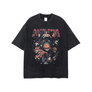 Nueva Camiseta de algodón de gran tamaño para hombre, camiseta de manga corta de secado rápido, diseño gráfico 3D completo personalizado, DTG de punto del fabricante Digital - Product Image 3