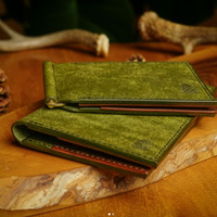 Porte-cartes et porte-monnaie pour homme en cuir véritable grainé, format poche, avec logo 3D gaufré personnalisé, anti-vol, élégant et tendance