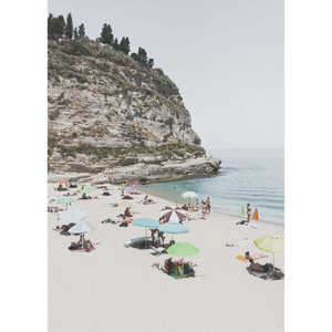 Parasol de plage italien pour une ombre parfaite et un style élégant au bord de la mer - Product Image 1