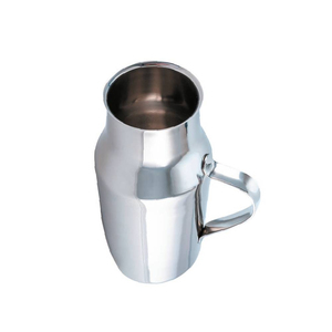 Pot urinaire masculin en acier inoxydable pour les soins hospitaliers, récipient de collecte d'urine manuel réutilisable pour une utilisation hygiénique - Product Image 1