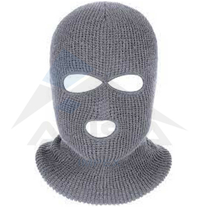 2024 nouveau Design personnalisé imprimé Logo hommes hiver tricoté cagoules vente chaude 3 trous caractère Style cagoules - Product Image 6
