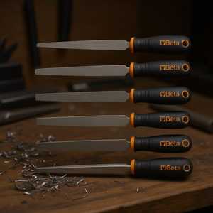 Limas y esmerilas de medio corte con mango antideslizante de doble material - Product Image 3