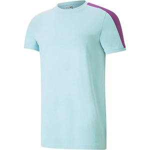 Camiseta de Cuello Redondo de Algodón Liso para Hombre, Estilo Clean, Personalizable, Proveedor de Fábrica - Product Image 3