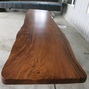 Mesa de Comedor de Madera de Teca Resistente Estilo Wabi-Sabi de 400 cm de Longitud para Hoteles y Comedores Domésticos - Product Image 1