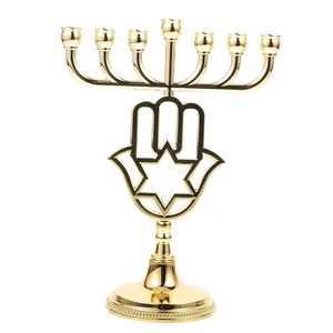 Portavelas de aspecto atractivo, candelabro de estilo europeo para iglesia, boda, fiesta, hogar Interior - Product Image 6