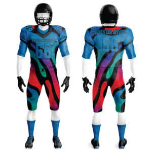 Top Trending Youth American Football Uniform Diseño personalizado Transpirable Adulto Conjunto Tallas grandes Secado rápido Verano Manga corta - Product Image 6