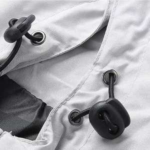 OEM Custom Blank Thin Nylon Vintage Pullover Hoodie Windbreaker <b>Jacket</b> for <b>Men</b> in Solid Color - Product Image 3