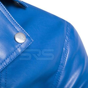 Vêtements décontractés Veste en cuir pour homme à prix raisonnable Veste d'hiver avec logo personnalisé Vêtements à la mode Veste en cuir pour homme - Product Image 3