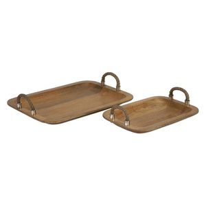 Bandeja de servir de hueso cuadrada hecha a mano para el hogar y la Mesa, bandeja de servir de Navidad hecha con material puro - Product Image 6