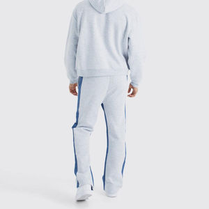 Conjunto Deportivo de Invierno 2026 Personalizado para Hombre, Ecológico, Ligero, de Poliéster/Algodón, con Logotipo Estampado, Pantalones Deportivos Acampanados, Sudadera con Capucha, Venta al Por Mayor - Product Image 2