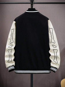 Chaquetas Varsity de Béisbol Estilo Urbano Personalizadas para Hombre 2025, Precio al por Mayor, Chaqueta de Béisbol para Hombre - Product Image 2