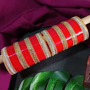 <b>Indian</b> <b>Bangle</b> Set Kundan Wedding <b>Bangle</b> <b>Indian</b> Manufacturer Wholesale Jewellery CZ Cystal Traditional <b>Bangles</b> Jewelry Set For W - Product Image 2