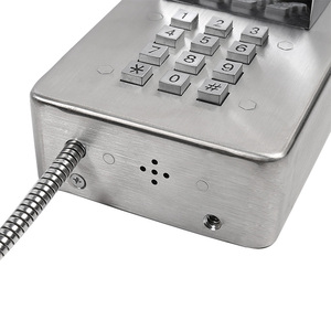 Système anti-vandalisme, téléphone mural analogique, téléphone robuste, mini téléphone de prison - Product Image 3