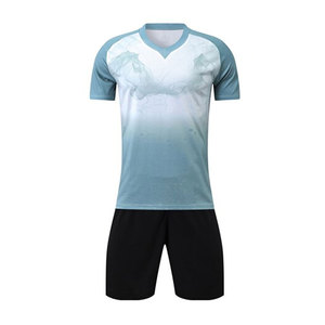 Los mejores diseños de uniforme de fútbol para hombres, ropa deportiva de media manga, tendencia superior, calidad superior, hecho a medida, ligero, transpirable - Product Image 1