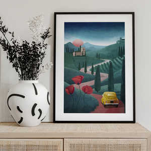 Produit imprimé numériquement Sunset Journey - Product Image 3