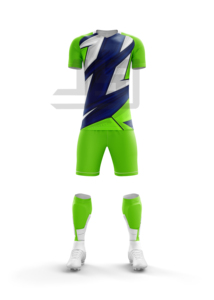 Ensemble de maillot et short de football respirant et léger pour match de football, personnalisable avec le nom de l'équipe, pour unisexe, professionnel et amateur - Product Image 2