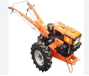 Fábrica al por mayor agrícola mini motocicleta diesel poder cultivador dos ruedas granja caminar tractor multifuncional tractor - Product Image 3