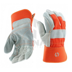 ถุงมือทำงานถุงมือนิรภัยสำหรับงานก่อสร้างถุงมือและถุงมือถุงมือทำงานโลโก้ตามสั่ง - Product Image 1