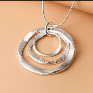 Hollow Geometric Square Pendant Retro Wholesale Chain Necklace Stainless Steel <b>Jewelry</b> for Men - Product Image 5