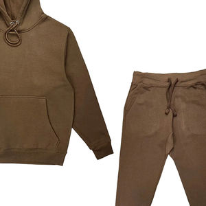 Nouveauté 2026 Survêtement Homme Logo Personnalisé Prix de Gros Personnalisé Coton Délavé au Soleil Poids Lourd - Product Image 5