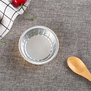 ถ้วยอบขนมฟอยล์กลมสีทองขนาดเล็กแบบใช้แล้วทิ้ง พร้อมฝาพลาสติก ขายดี - Product Image 3