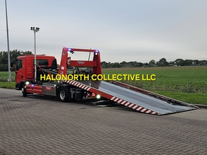 Camión de transporte de vehículos MAN 12.220 TGL Bottie Auto Transporter 2019 usado, camión de remolque de plataforma plana, remolques, plataforma hidráulica, camión de transporte de automóviles - Product Image 4