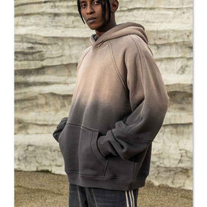 Custom Cotton Wholesale High Quality Plain OEM Custom Vintage <b>Paint</b> Splatter Sun Faded Oversized Hoodie for Men - Product Image 5