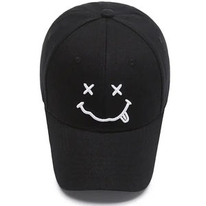 Gorras de béisbol de alta calidad para hombres, clásicas, ajustables, con protección solar para exteriores, cara feliz, con visera, gorras de béisbol informales para viajes - Product Image 2