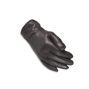 ถุงมือหนังแกะแท้แฟชั่นใหม่สำหรับผู้ชายถุงมือกันหนาวสีพื้น - Product Image 6