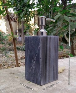 ชุดจัดระเบียบห้องน้ำศิลปะหินอ่อนสามชิ้นคุณภาพระดับพรีเมี่ยมทำมือทันสมัยเป็นมิตรต่อสิ่งแวดล้อมทนทานอุปกรณ์ห้องน้ำ - Product Image 3