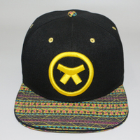 Casquette de baseball structurée vintage OEM MELSFIT SPORTS à 6 panneaux en toile imperméable avec visière plate de haute qualité, style hip-hop, motif animal 3D