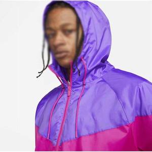 เสื้อแจ็คเก็ตกันลมผู้ชาย กันน้ำ ระบายอากาศ แห้งเร็ว มีฮู้ด ดีไซน์แบบลำลอง ตกแต่งด้วยผ้าแบบแพทช์เวิร์ค ผลิตจากโพลีเอสเตอร์ ปรับแต่งด้านหน้าได้ - Product Image 2