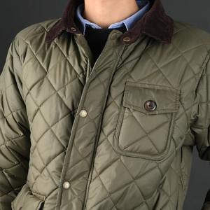 Chaqueta de Invierno para Hombre, Modelo Horizon, Color Verde Oliva, Ligera, de Alta Calidad, con Cremallera y Acolchado, Estilo Lavado, 2026 - Product Image 4