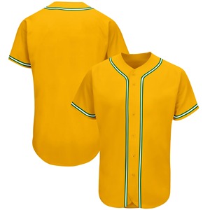 Haute qualité léger Styles à deux boutons manches courtes maillot de Baseball pour hommes Logo personnalisé pour garçons Softball opter pour la qualité - Product Image 3