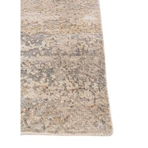 Tapis en laine et soie noué à la main Entropy Ivory AKWS-13017, tapis abstrait pour salon, tapis rectangulaire pour couloir, tapis puzzle en jute pour adolescents - Product Image 4