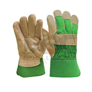 Prix bas Gants de travail en cuir résistants à double paume fabriqués au Pakistan Gants de sécurité imperméables au feu antidérapants Logo personnalisé - Product Image 3