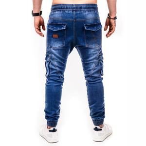 Pantalones cortos vaqueros con apliques bordados de alta calidad para hombre - Product Image 2