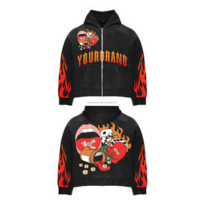 Marque privée Femme Tech Survêtement Polaire 69% Coton 31% Polyester Full Zip Hoodie Joggers Pantalon de survêtement Noir Hiver Survêtement - Product Image 4