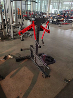 Machine professionnelle SK pour soulever les bras en position assise et debout, équipement de gym robuste, machine de fitness à charge par plaques pour l'entraînement des épaules