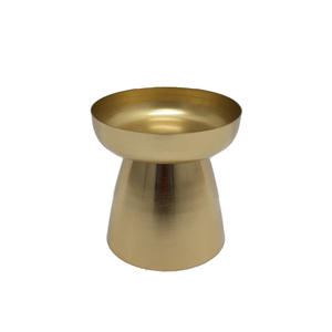 Candelabro de Metal hecho a mano a granel, superventas, acabado dorado para el hogar, boda, Navidad, decoración de iluminación de mesa - Product Image 1