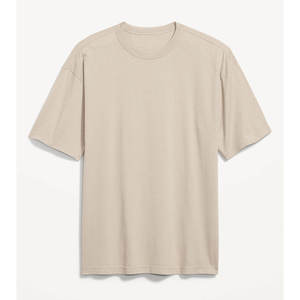 Venta al por mayor de letras de impresión de cuello redondo de manga corta Camiseta Unisex Casual Sports 100% algodón camiseta para hombre - Product Image 6