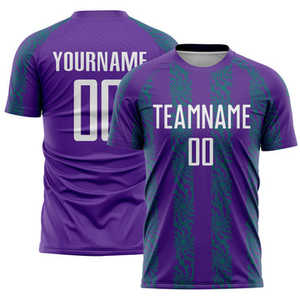 Venta al por mayor de uniformes de fútbol personalizados transpirables ligeros de secado rápido de media manga hombres mujeres adultos equipo de ropa deportiva sublimación - Product Image 2