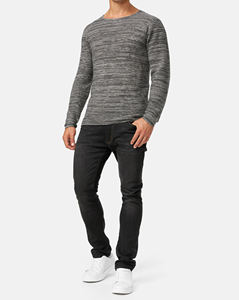 Custom Men Crew Neck <b>Sweatshirt</b> Embroidered Logo Heavy Cotton <b>Sweatshirts</b> Men Plain Oversize Pullover <b>Sweatshirt</b> - Product Image 2