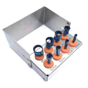 Kit de brocas de trépano dental personalizado 8 piezas | Implante azul titanio oro negro recubierto soporte CE y personalizar colores disponibles - Product Image 6