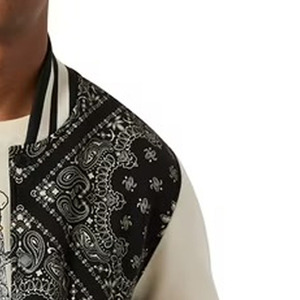 Veste universitaire unisexe en cuir véritable d'hiver, col à capuche, réversible, anti-UV, épaisse, respirante, vintage, vêtements de mode d'extérieur - Product Image 4