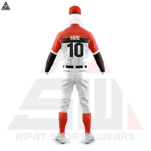 Camiseta de Béisbol con Cuello Redondo y Logotipo Personalizado, Impresión por Transferencia de Calor, 100% Poliéster, Tela de 240 g/m², Unisex, Diseño Personalizado para Adultos, Servicios OEM - Product Image 4