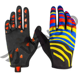 Guantes de motocross antideslizantes personalizados OEM para ciclismo y montar a precio de guantes de motocross para la venta - Product Image 1