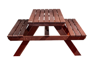 Meilleures ventes : Table de salle à manger d'extérieur en bois massif de Melaleuca de haute qualité pour ferme, jardin, parc, villa, hôtel, cour, école, salon - Product Image 4
