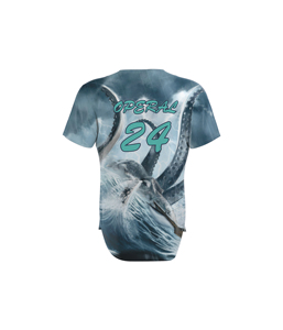 Ropa Deportiva Unisex de Poliéster de Secado Rápido, Transpirable, con Logotipo Personalizado Impreso por Sublimación, Conjuntos de Camisetas de Béisbol Elegantes para Hombres Adultos - Product Image 6
