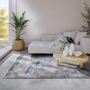 พรมปูพื้น Villeroy & Boch 1871 Netline Home Abstract ขนสั้น กว้าง 4 เมตร ผลิตด้วยเครื่องจักร โพลีเอสเตอร์ คลาสสิก สำหรับห้องนั่งเล่นและทางเดิน - Product Image 6